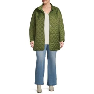 Time and Tru’s Quilted Barn Coat NWOT